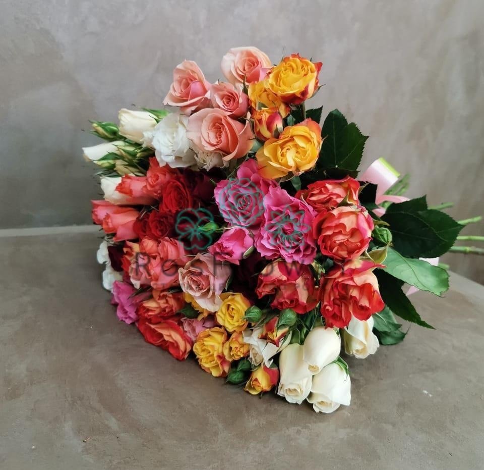 Букет цветов из: Розы в Бриньковской