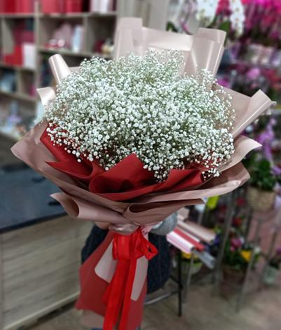 Букет цветов из: Гипсофила в Бриньковской