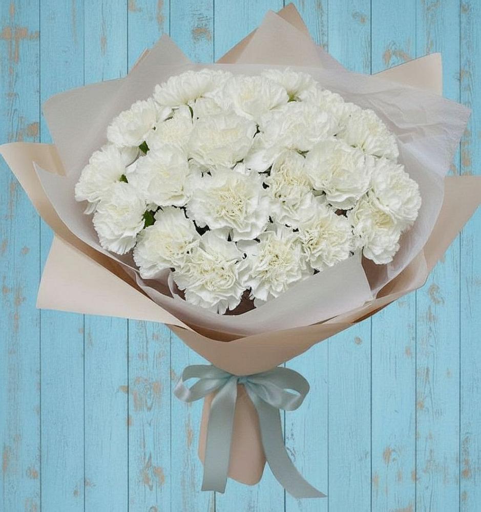 Букет цветов из: Гвоздики в Бриньковской