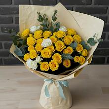 Букет цветов из:  Розы #REPLACE_PRED# Бриньковской