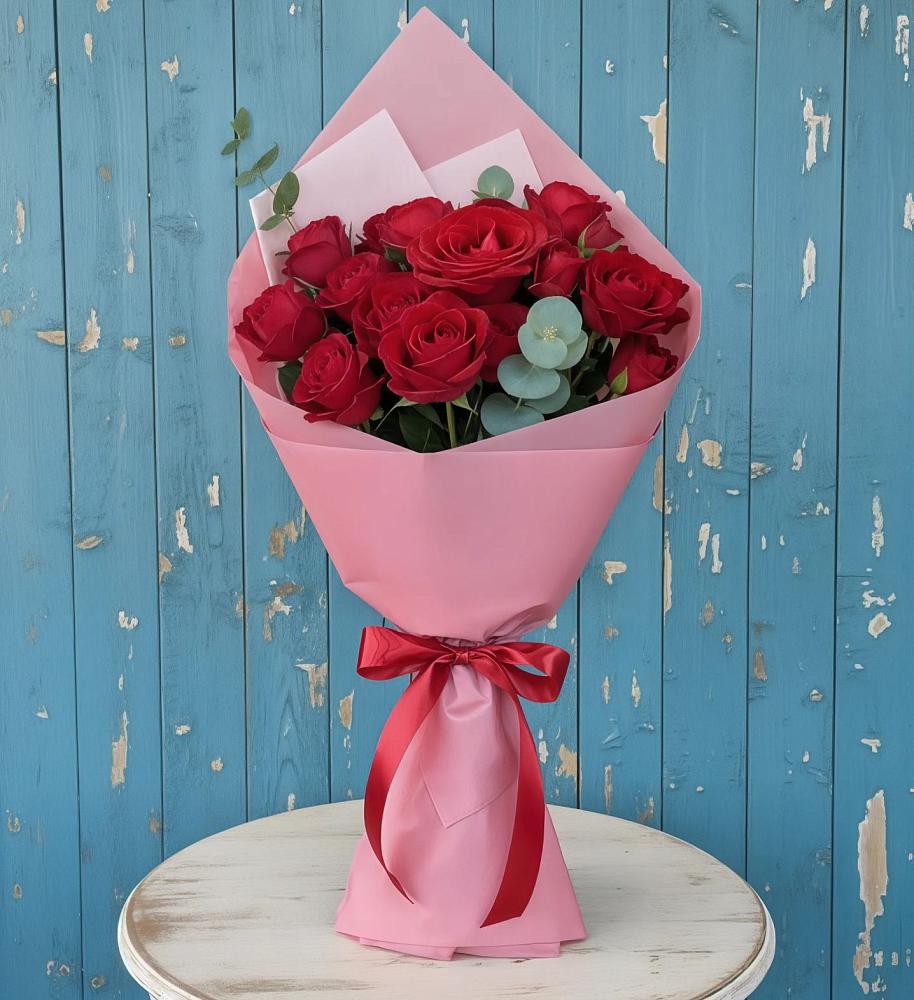 Букет цветов из: Розы в Бриньковской