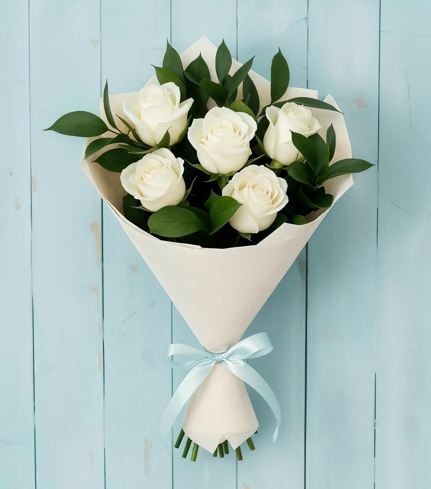 Букет цветов из: Розы в Бриньковской