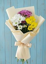 Букет цветов из:  Хризантемы в Бриньковской
