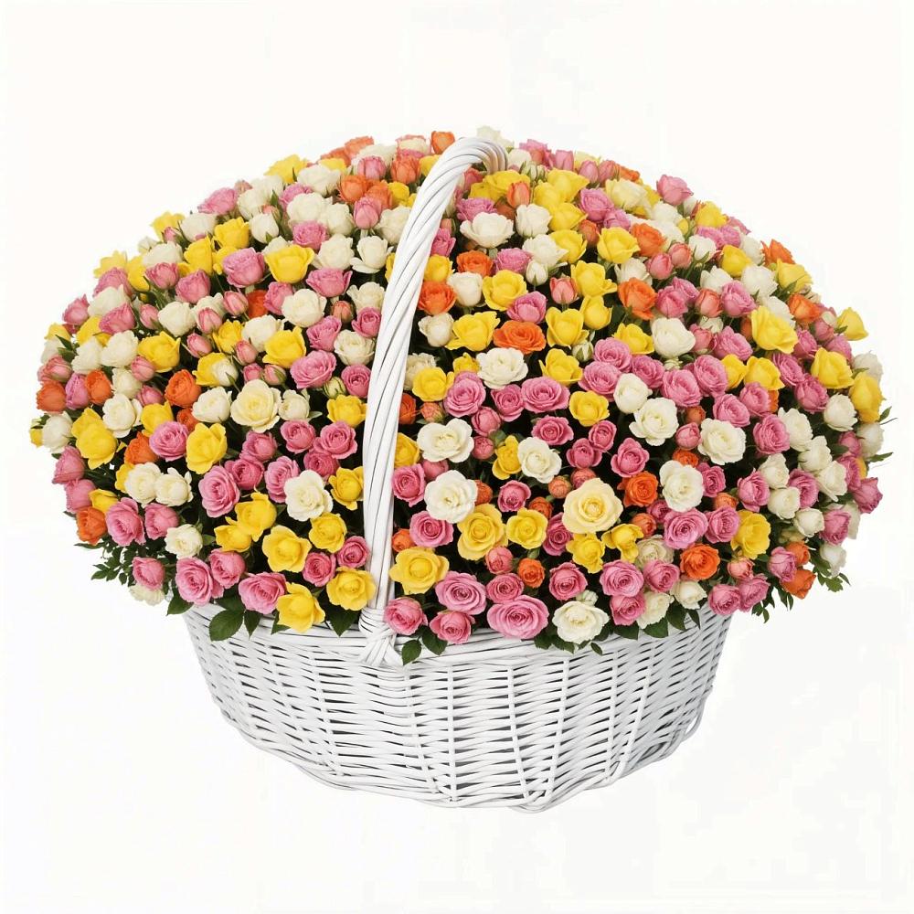 Премиум букет из: Розы в Бриньковской