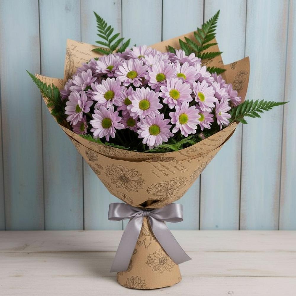 Букет цветов из: Хризантемы в Бриньковской