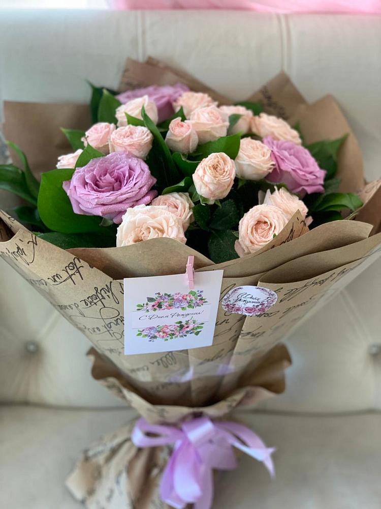 Букет цветов из: Розы в Бриньковской