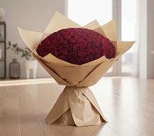 Букет 101 Красная роза в Бриньковской