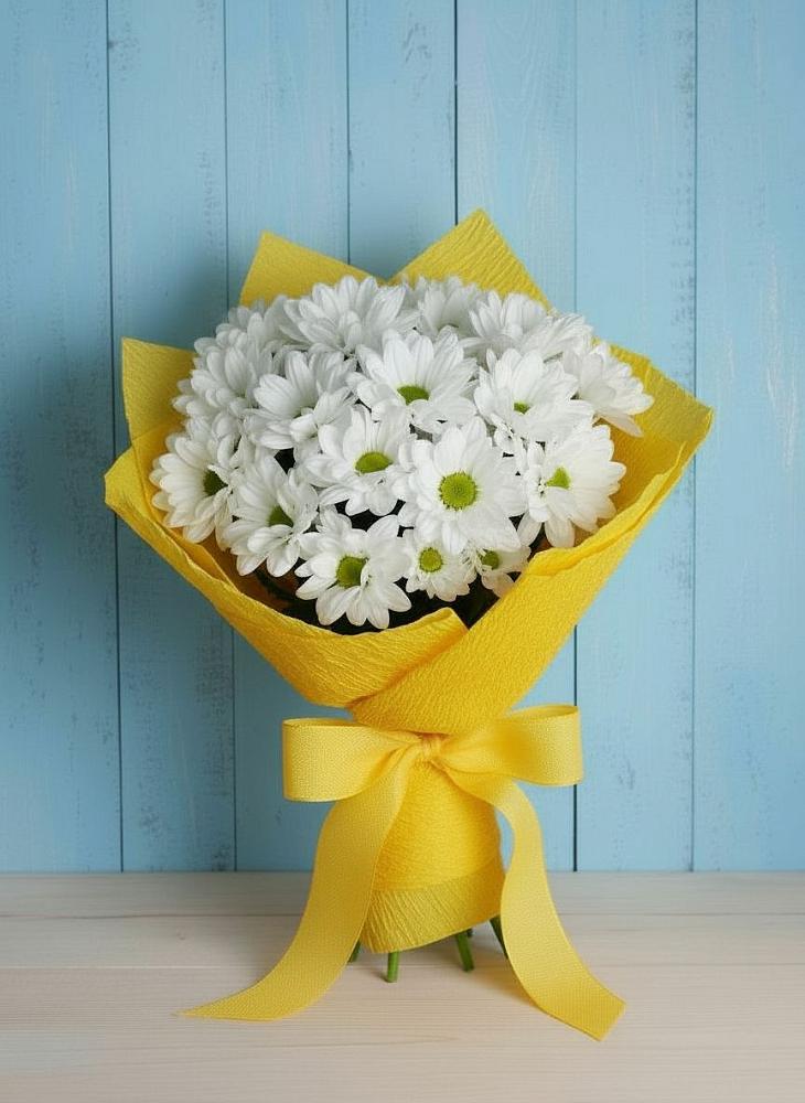 Букет цветов из: Хризантемы в Бриньковской