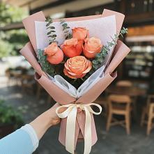 Букет цветов из:  Розы в Бриньковской