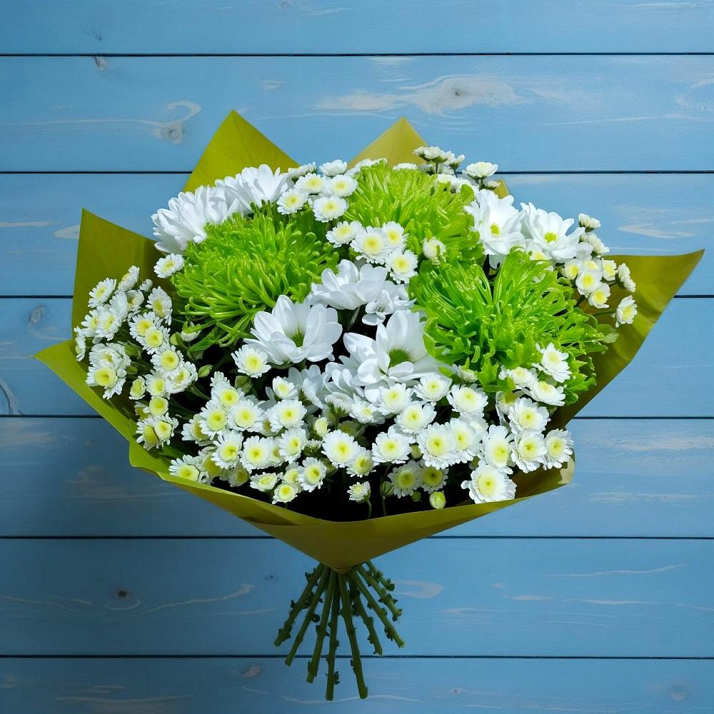 Букет цветов из: Хризантемы в Бриньковской