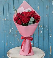 Букет цветов из:  Розы в Бриньковской