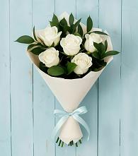 Букет цветов из:  Розы в Бриньковской