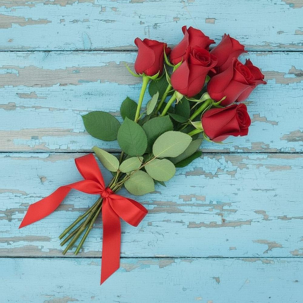 Букет Красные розы в Бриньковской