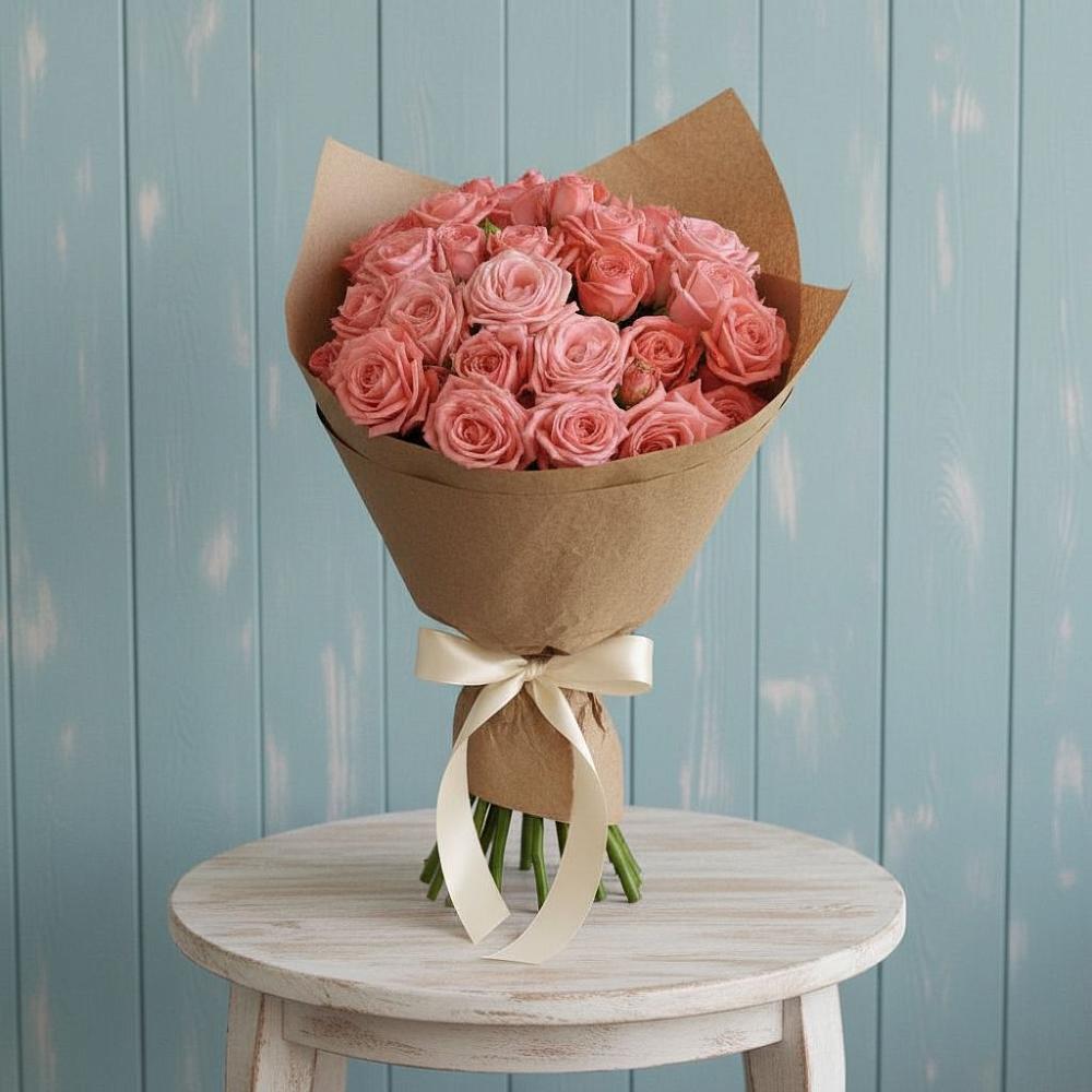 Букет цветов из: Розы в Бриньковской