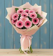 Букет цветов из:  Герберы в Бриньковской