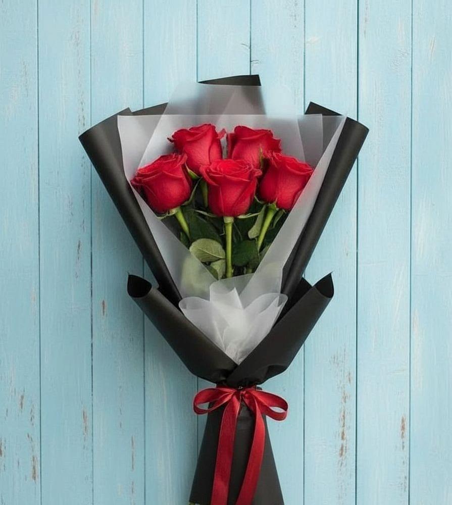 Букет цветов из: Розы в Бриньковской